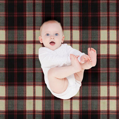 Macpherson Clan Tartan Throw Blanket