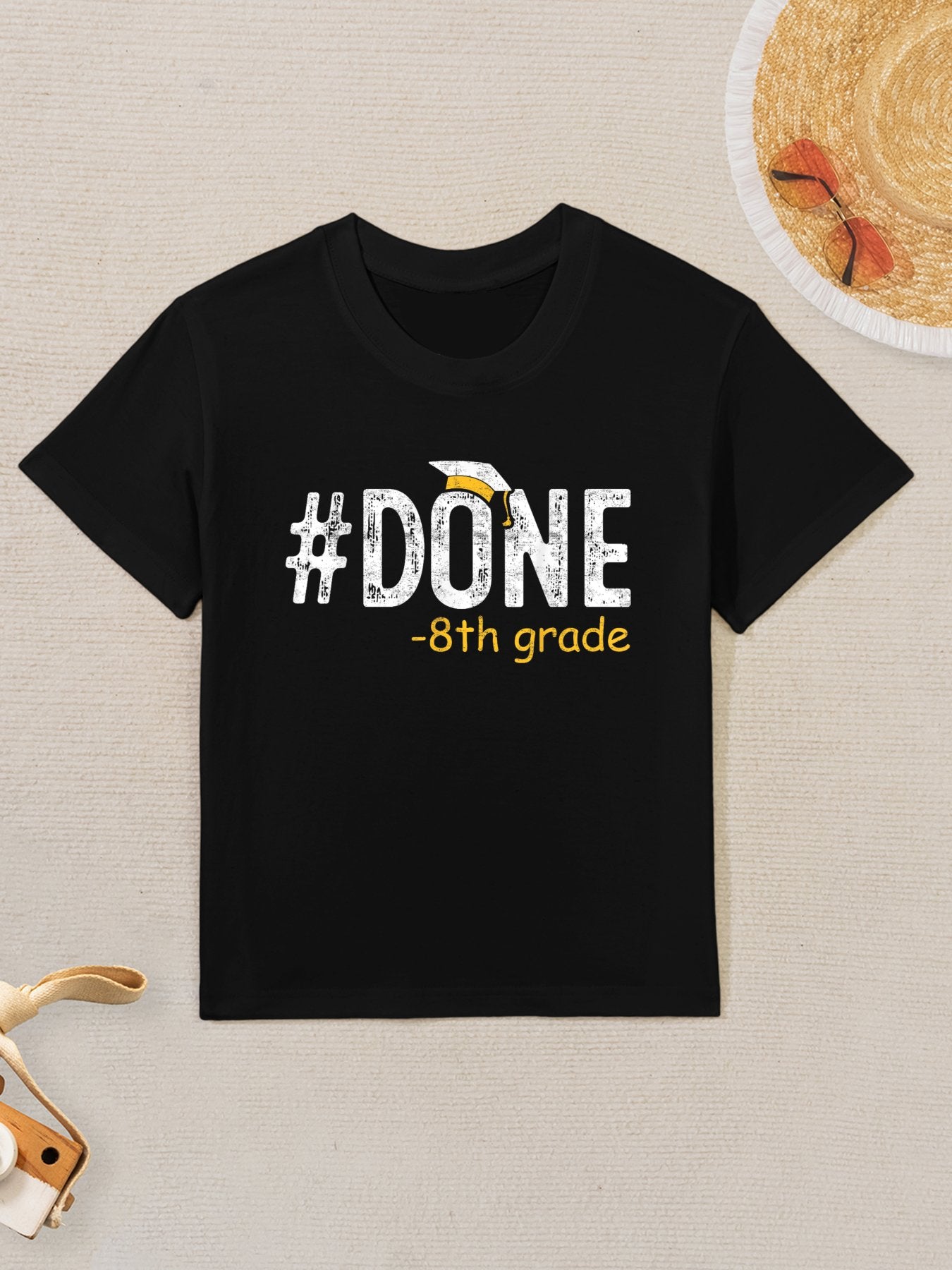 Done 8th Grade Graduation Gifts Eighth Grade 8th Graders Kids T-Shirt