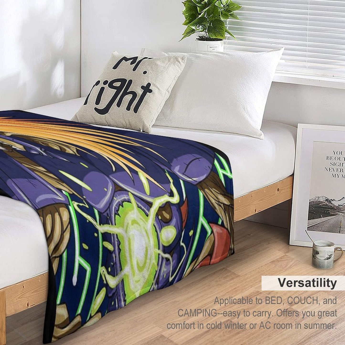 Diaboromon Throw Blanket