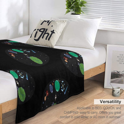 Outer Wilds Logo Throw Blanket