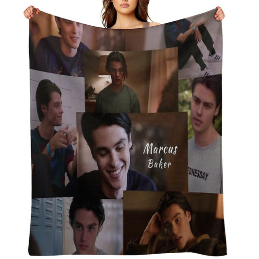 Marcus Baker from Ginny And Georgia Throw Blanket