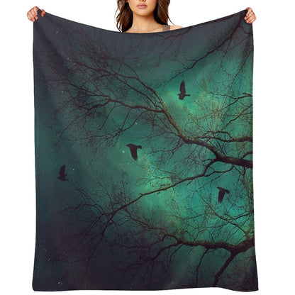 Where Dusk Meets Dawn II Throw Blanket