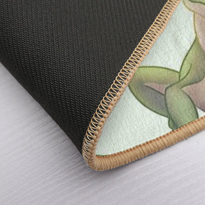 Tree Frog Pattern Bath Mat