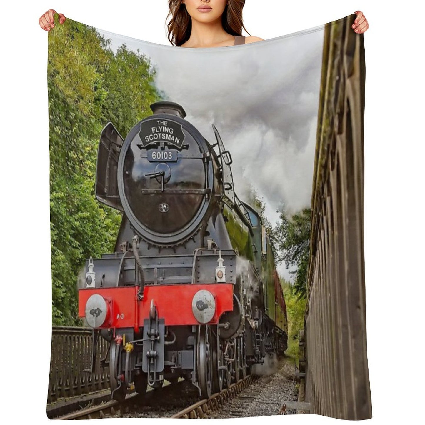 The Flying Scotsman 60103 Throw Blanket