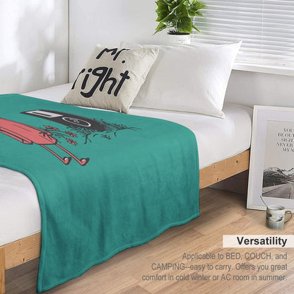 RIP Floppy Throw Blanket