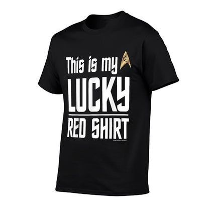Star Trek The Original Series This Is My Lucky Red Shirt T-Shirt