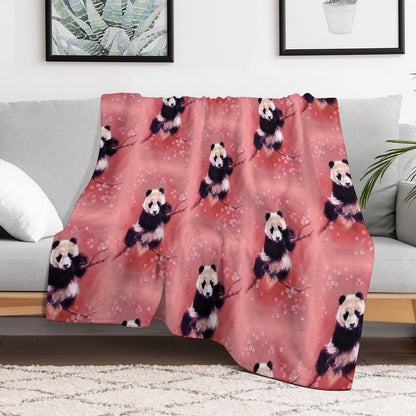 Panda Throw Blanket
