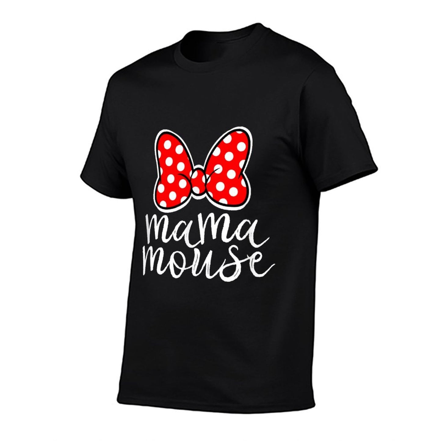 Womens Mama Mouse Family Vacation Mom Funny Mama Mouse T-Shirt