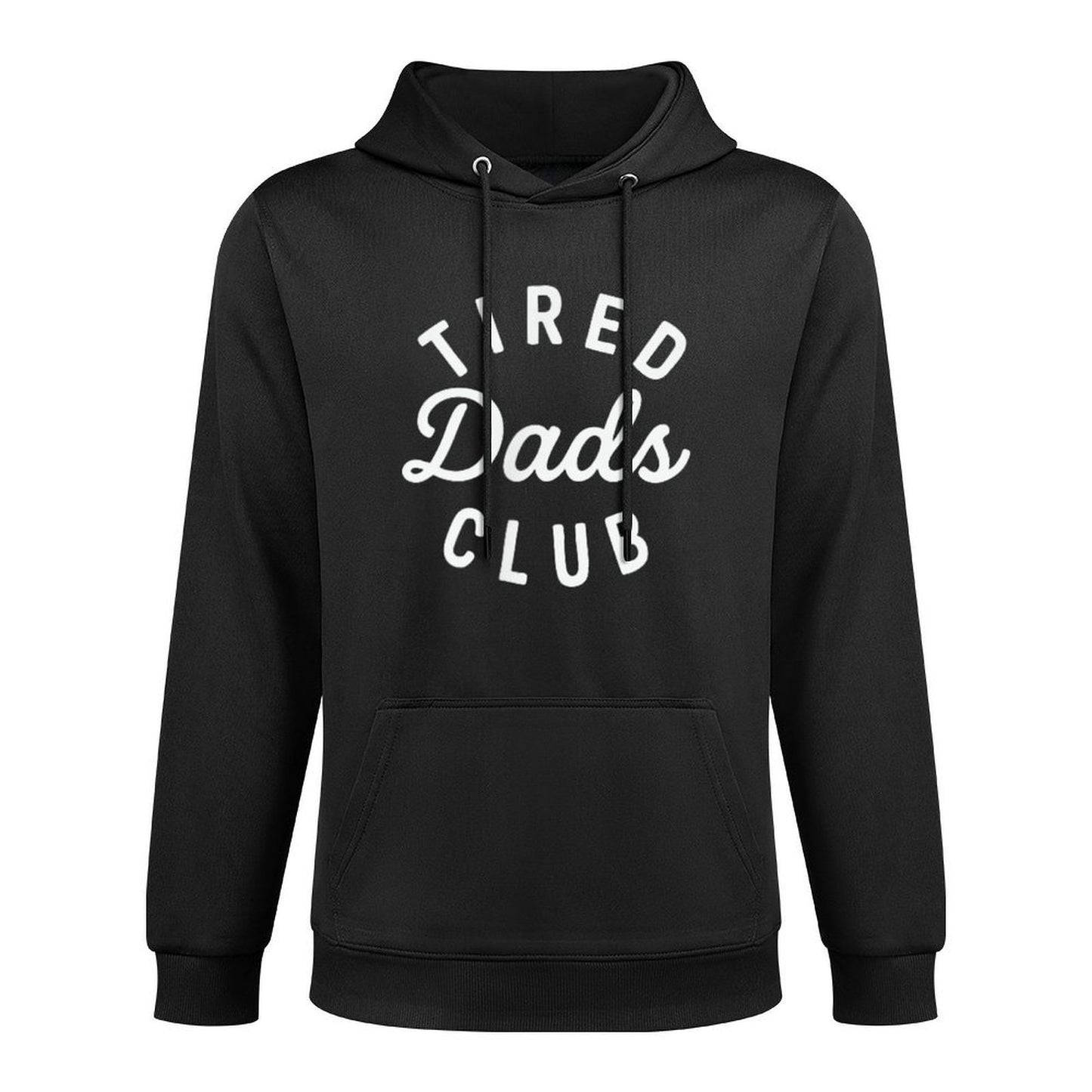 Tired Dads Club ( 2 Sided) Car Race Track On Dad Daddy Mens Pilling-Resistant Hoodie