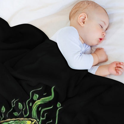 D20 of Growth Throw Blanket