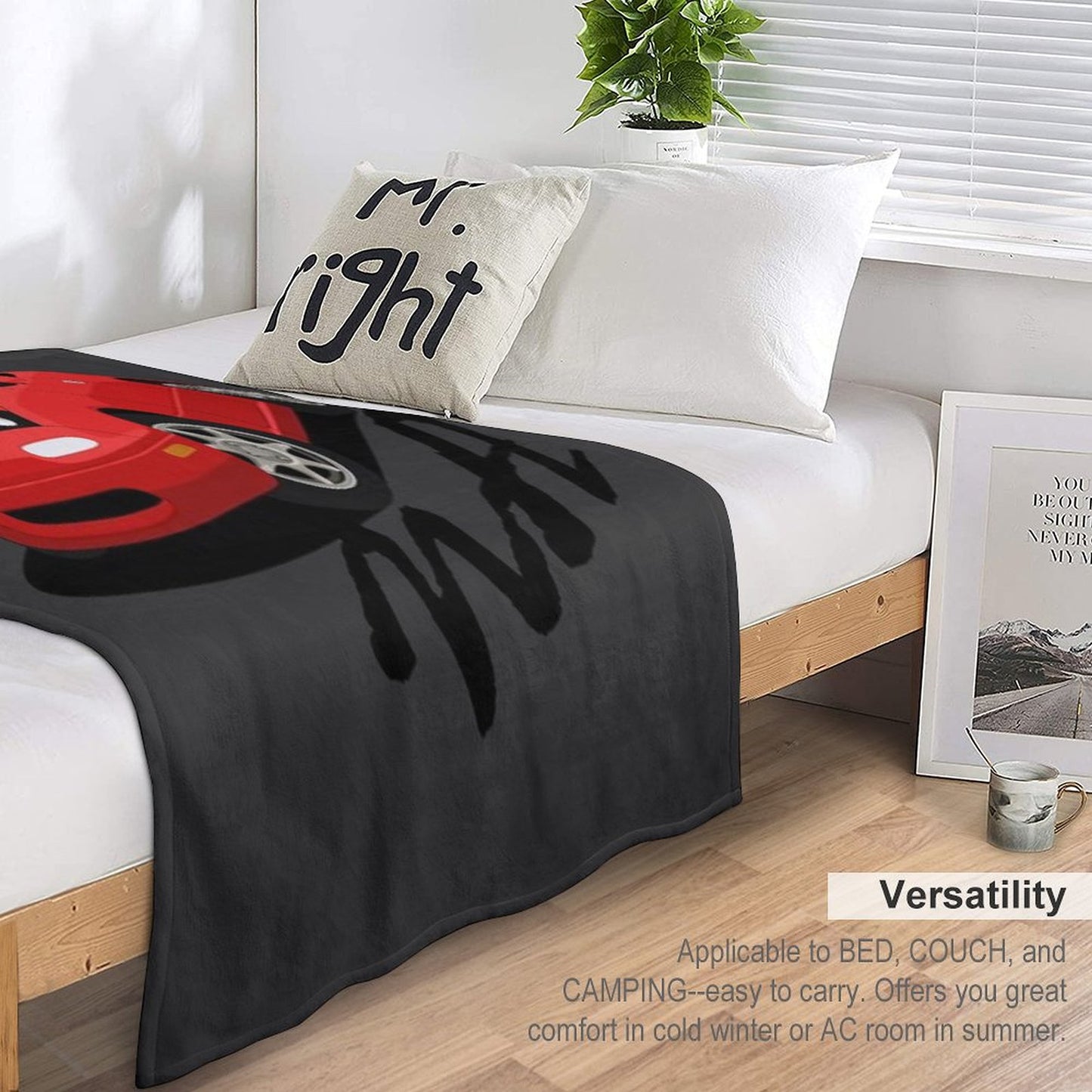 Miata NA Throw Blanket