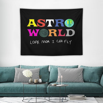 ASTROWORLD Look Mum I Can Fly Tapestry