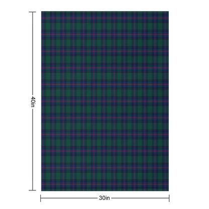 Clan Shaw Tartan Throw Blanket