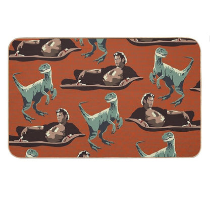 Jurassic Geniuses Bath Mat