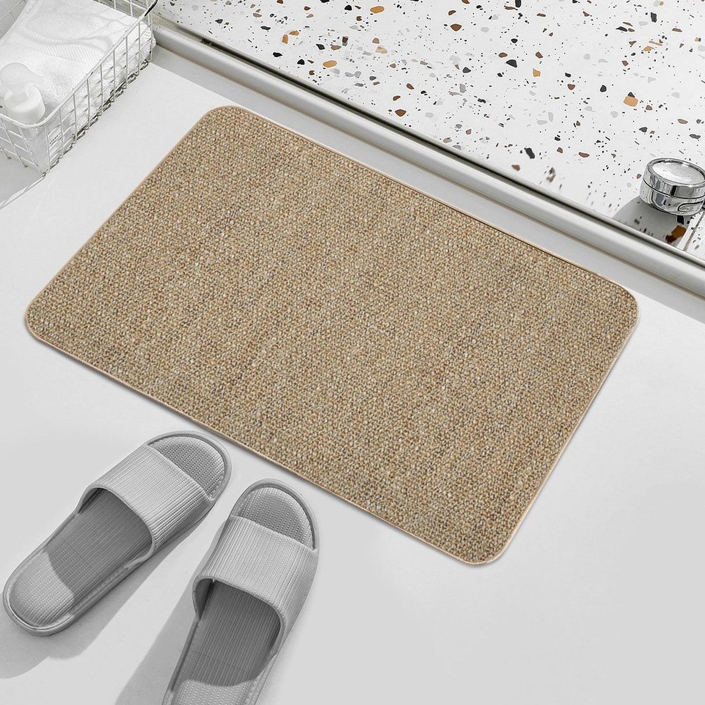 Sisal Farm Style Sack Cloth Sackcloth Bath Mat