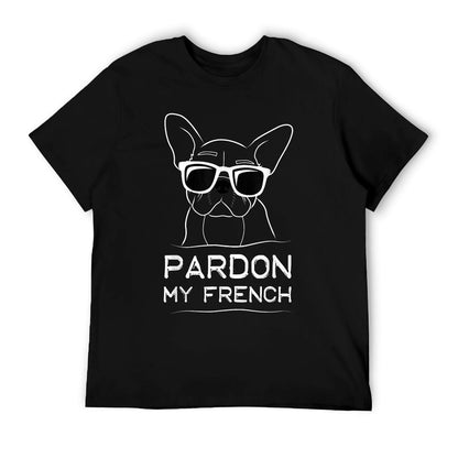 Pardon My French Frenchie Bulldog T-Shirt