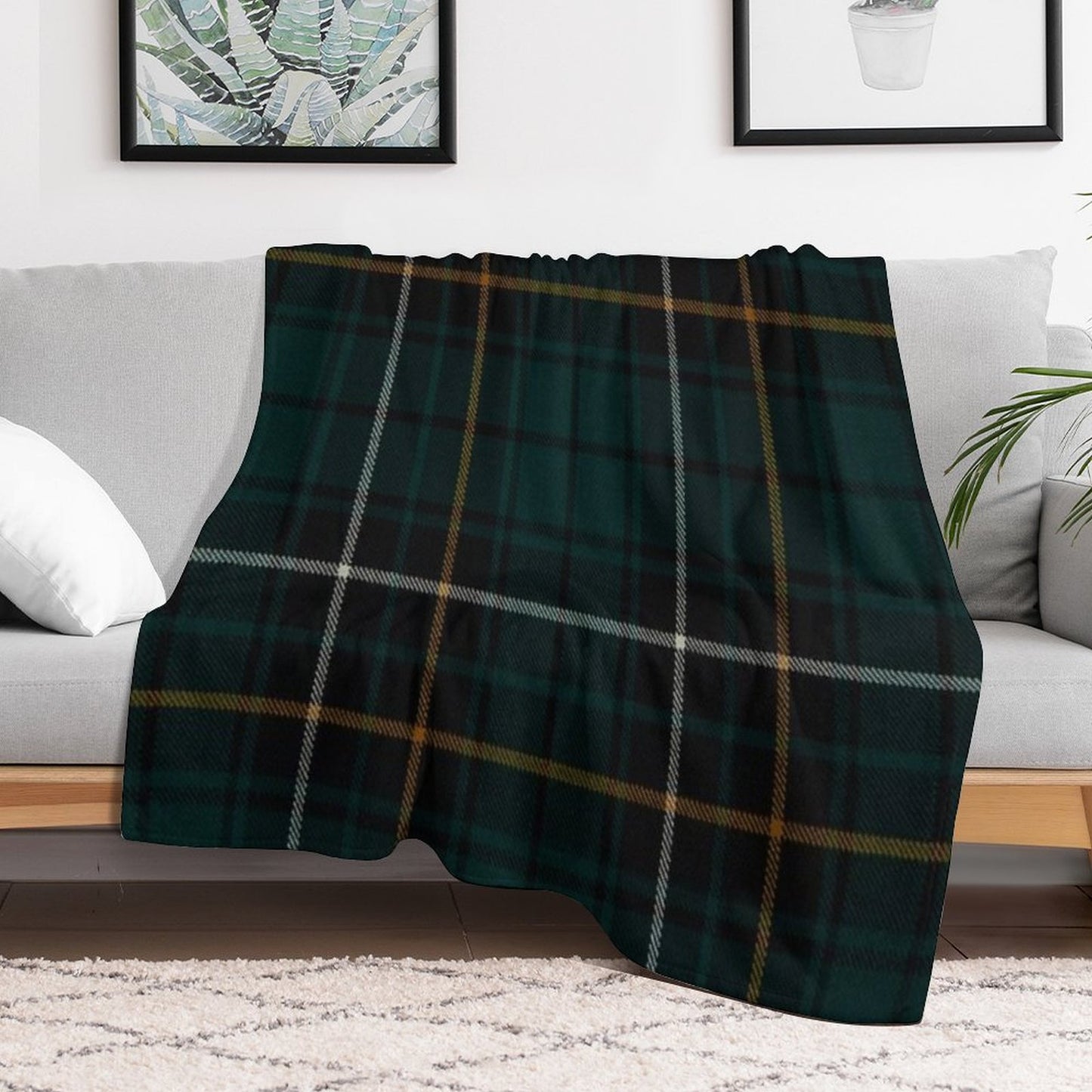 MacAlpine Scottish Tartan Throw Blanket