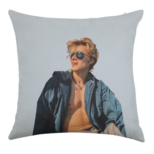 Rudy Pankow Linen Throw Pillow Cover