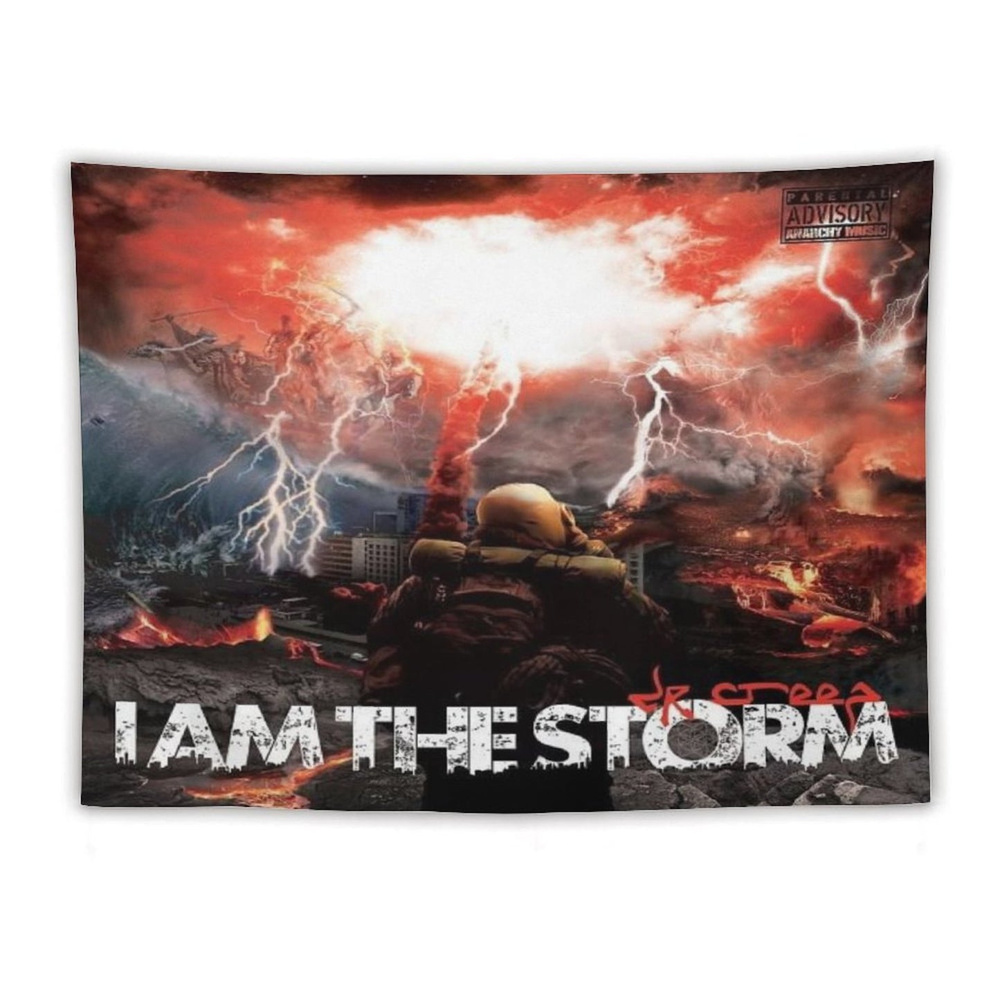 I Am The Storm Tapestry