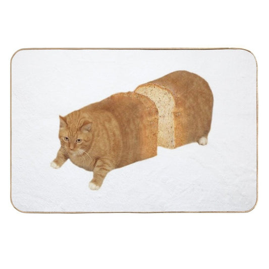 Cat Loaf Durable Bath Mat