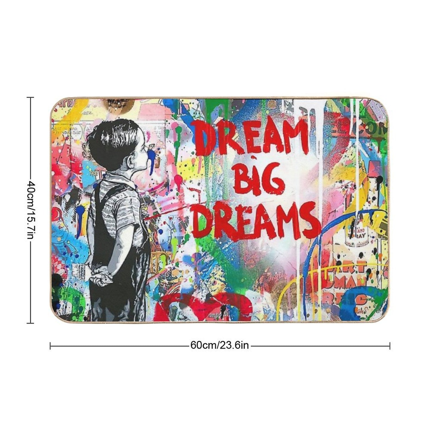 Banksy Bath Mat