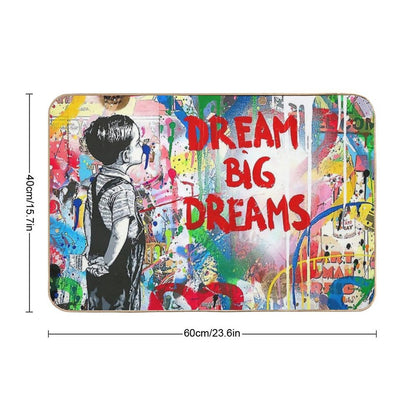 Banksy Bath Mat