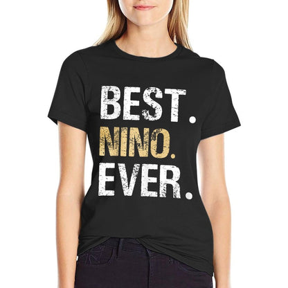 Mens Best Nino Ever Gift for Spanish Mexican Godfather T-Shirt