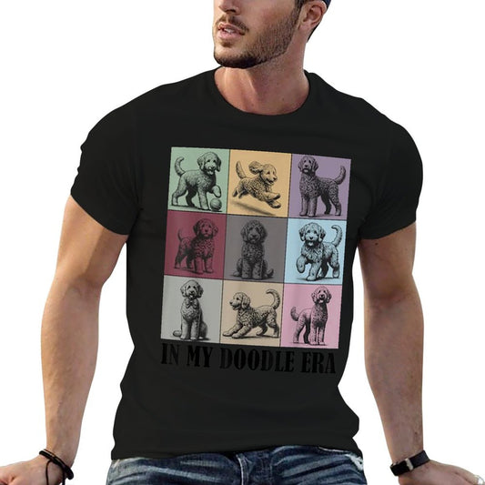 Funny Dog Lovers Quote In My Golden Doodle Era Cool Women T-Shirt