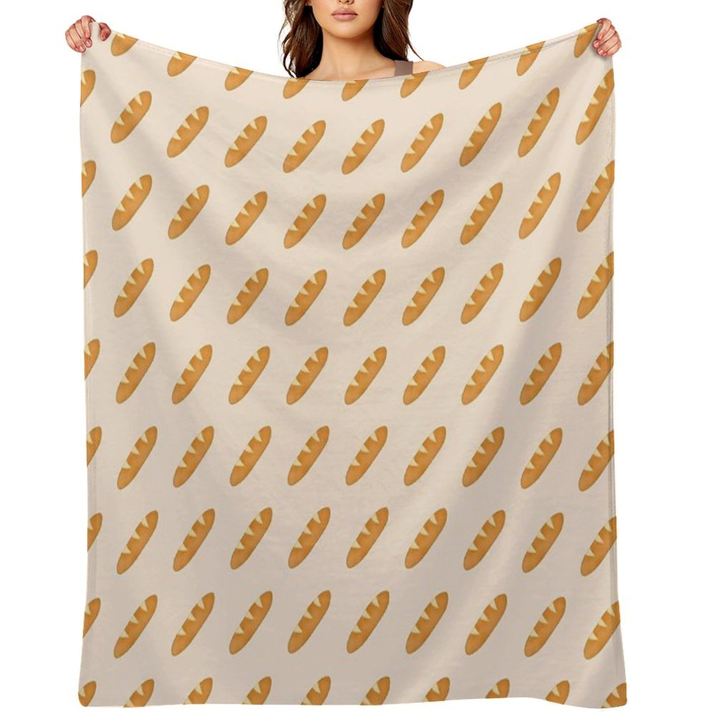 Baguette Throw Blanket