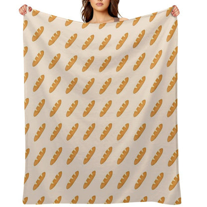 Baguette Throw Blanket