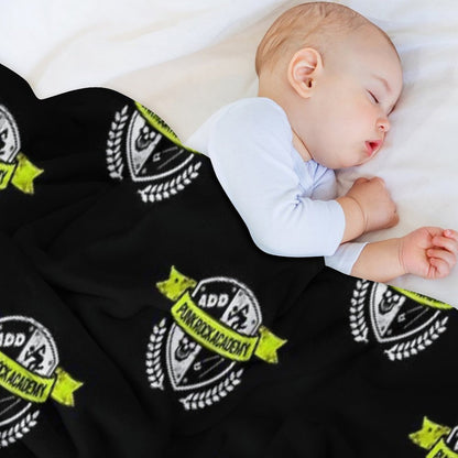 Punk Rock Academy Throw Blanket