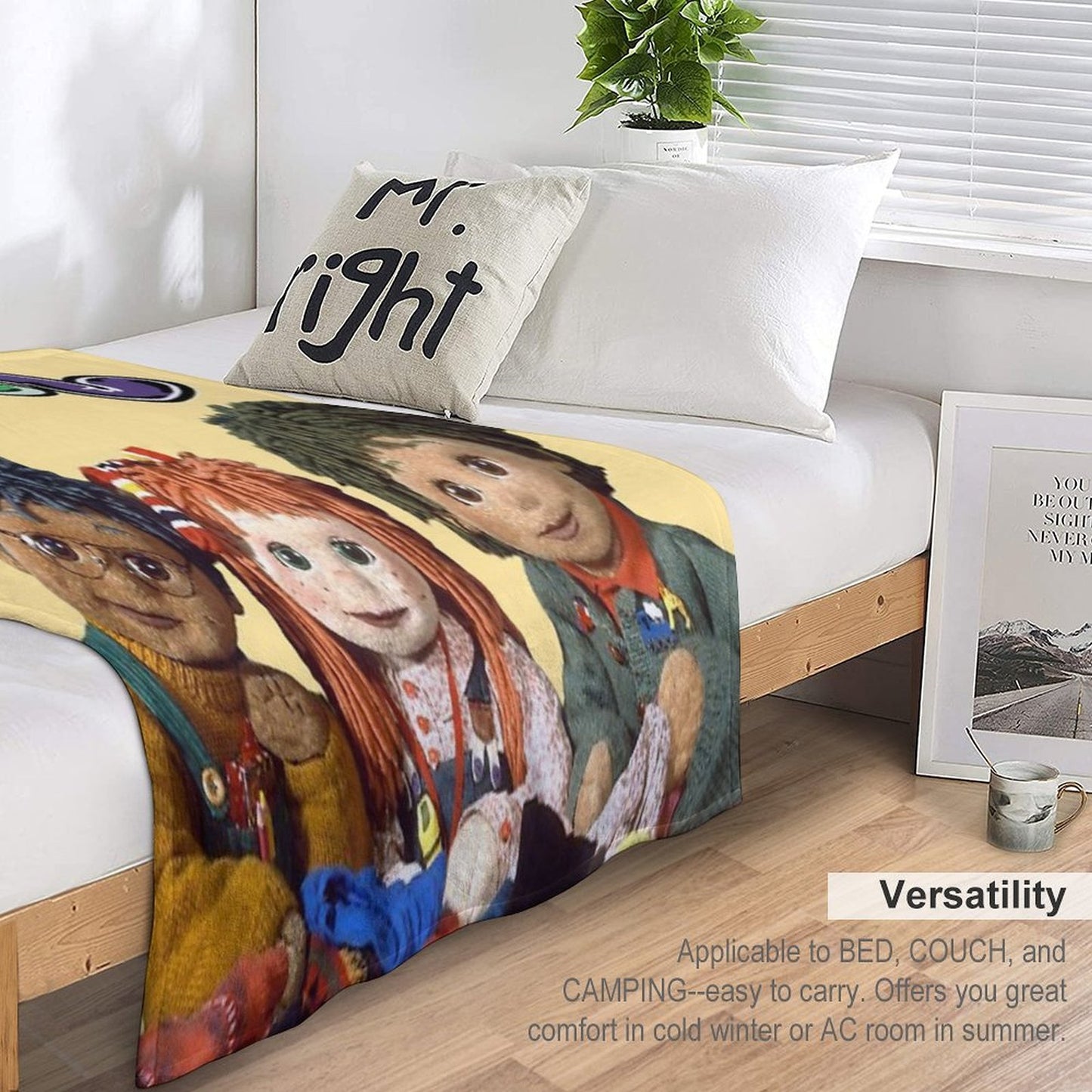 Tots TV Throw Blanket