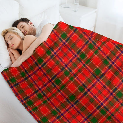 Clan Munro Tartan Throw Blanket