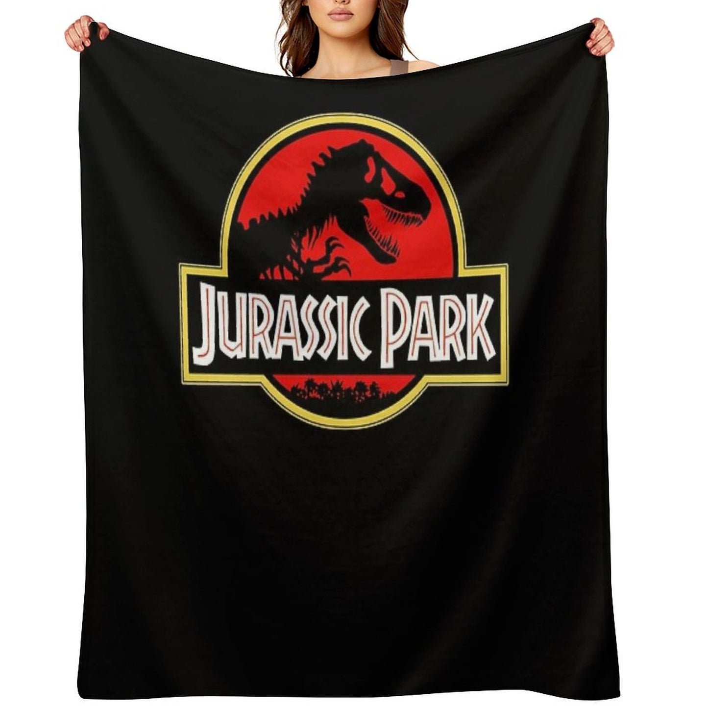 Jurrasic Park Throw Blanket
