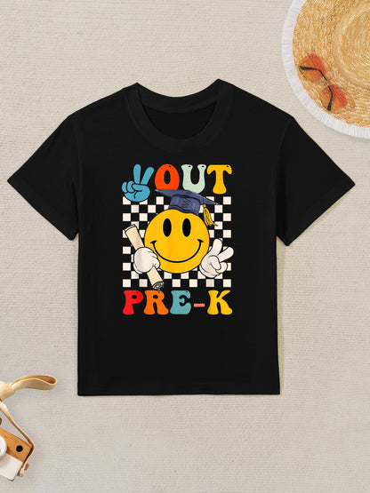 Peace Out Pre-K Student Graduation Pre-K Last Day Of School Kids T-Shirt