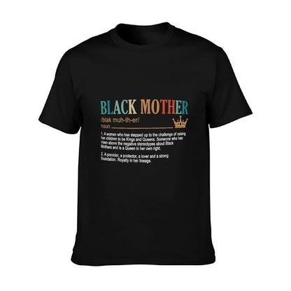 Black Mother Definition African American Mom Mother&#39;s Day T-Shirt