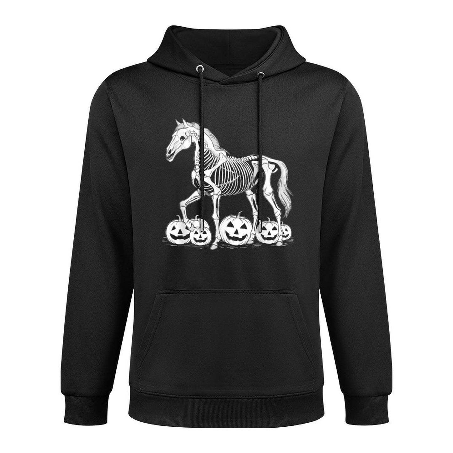 Horse Skeleton Birthday Halloween Mens Womens Kids Casual Wear Hoodie