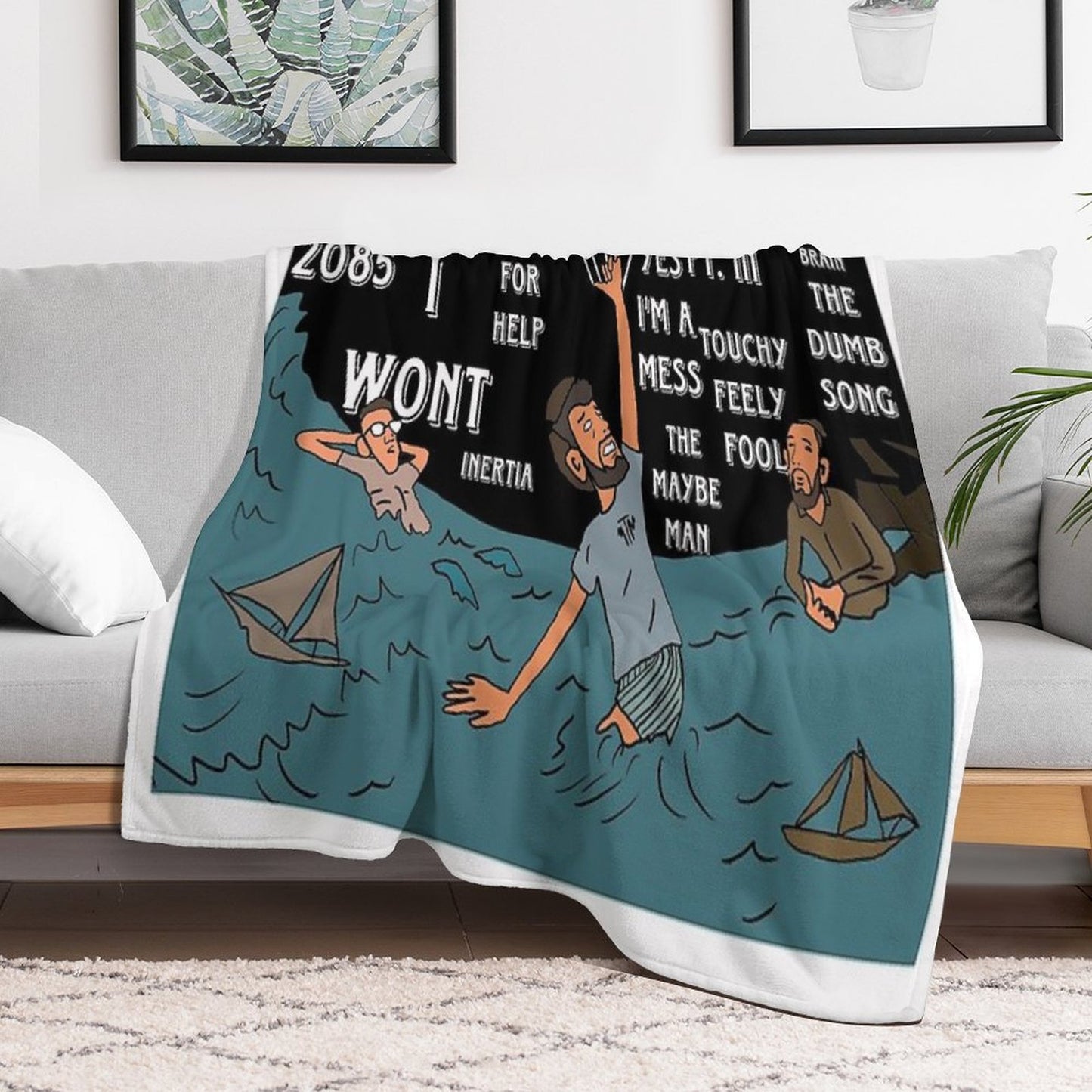 AJR The Maybe Man Throw Blanket