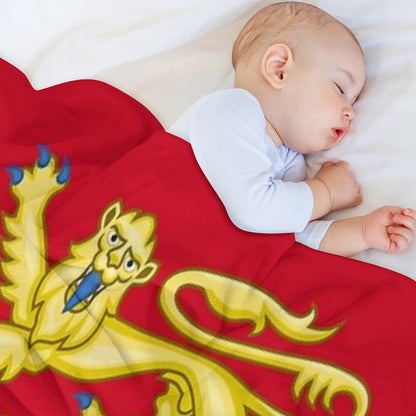 Plantagenet Arms of England Throw Blanket