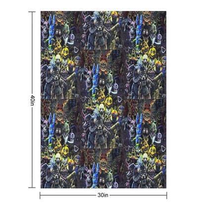 FNAF - The Night Shift Throw Blanket