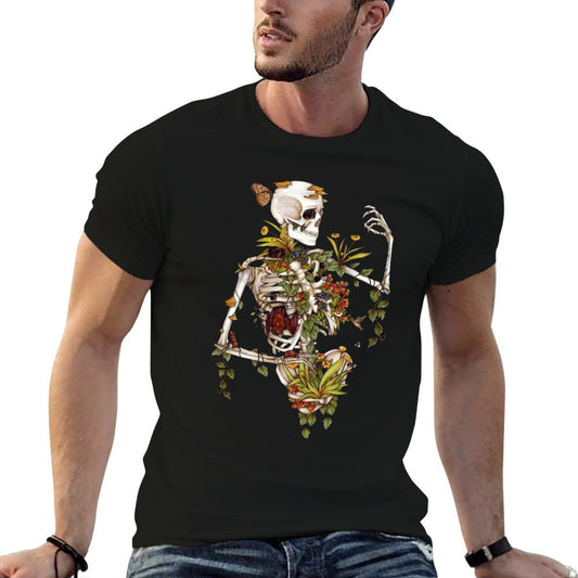 Bones And Botany  Cotton T-Shirt