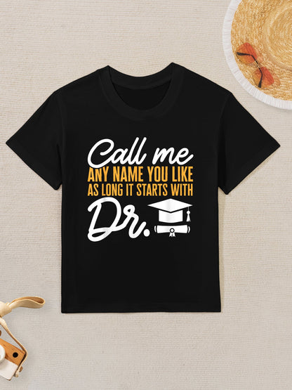 PhD Graduate Doctorate Degree Ph.D. Graduation Kids T-Shirt
