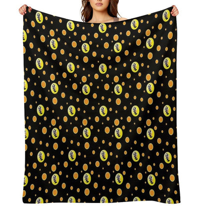 Salmon Egg Throw Blanket