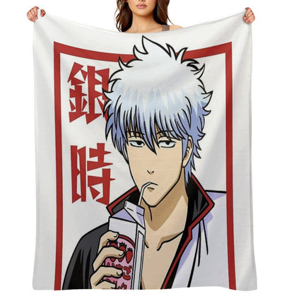 Gintoki Throw Blanket