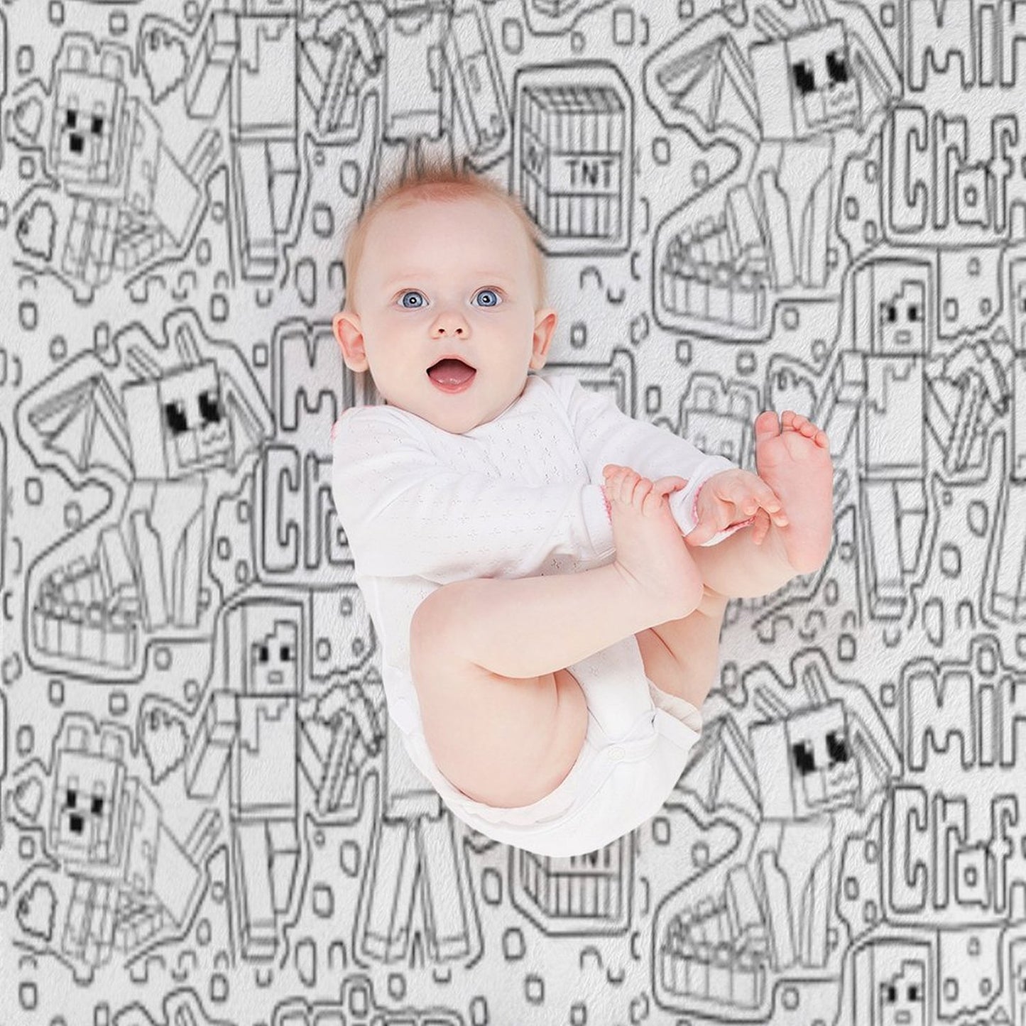 Minecraft Throw Blanket