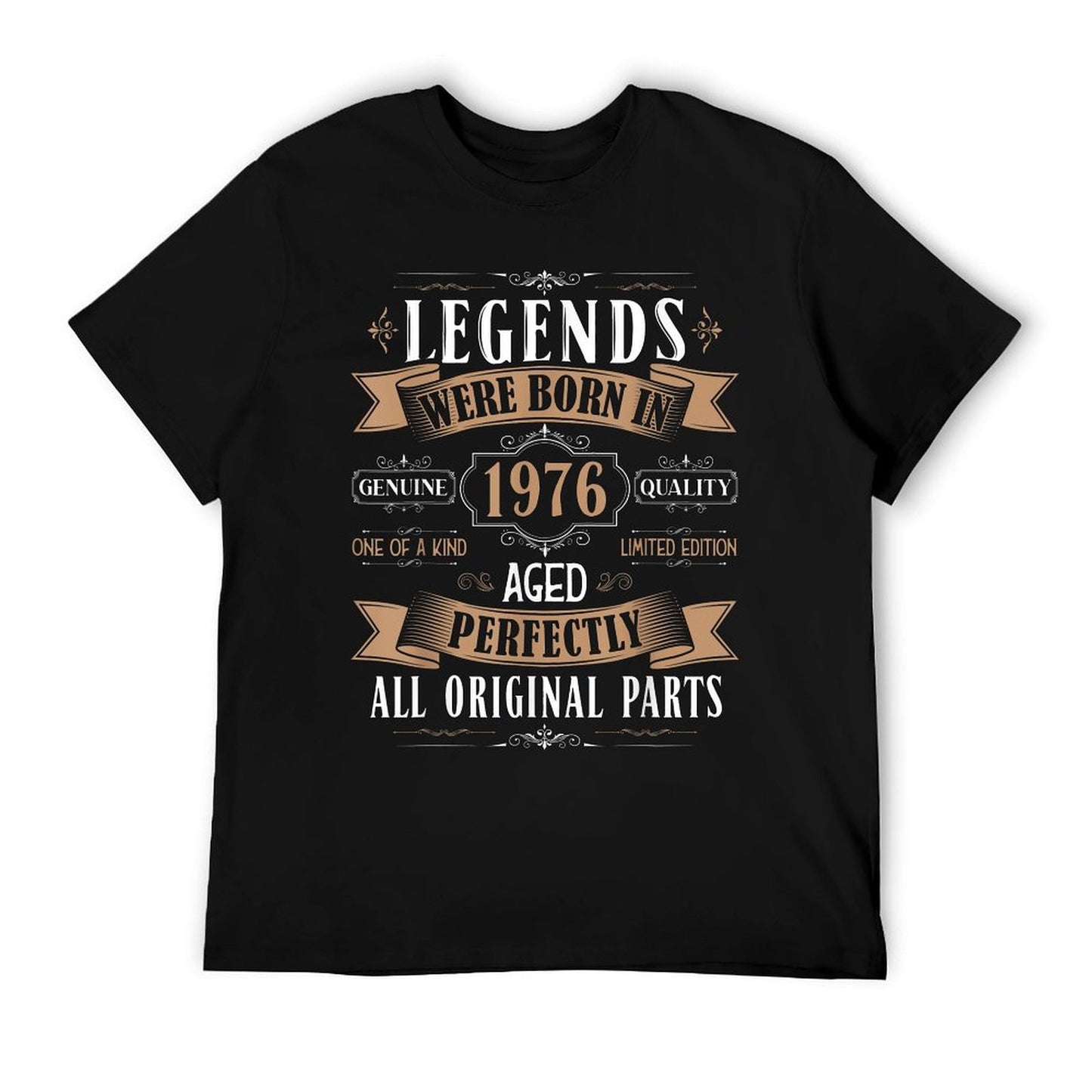 Legends Born In 1976 49th Birthday 49 Years Old Bday Men T-Shirt