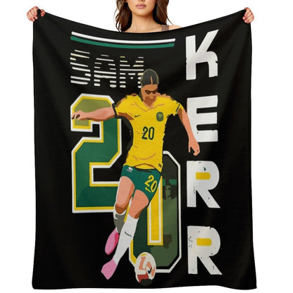 Sam Kerr Throw Blanket