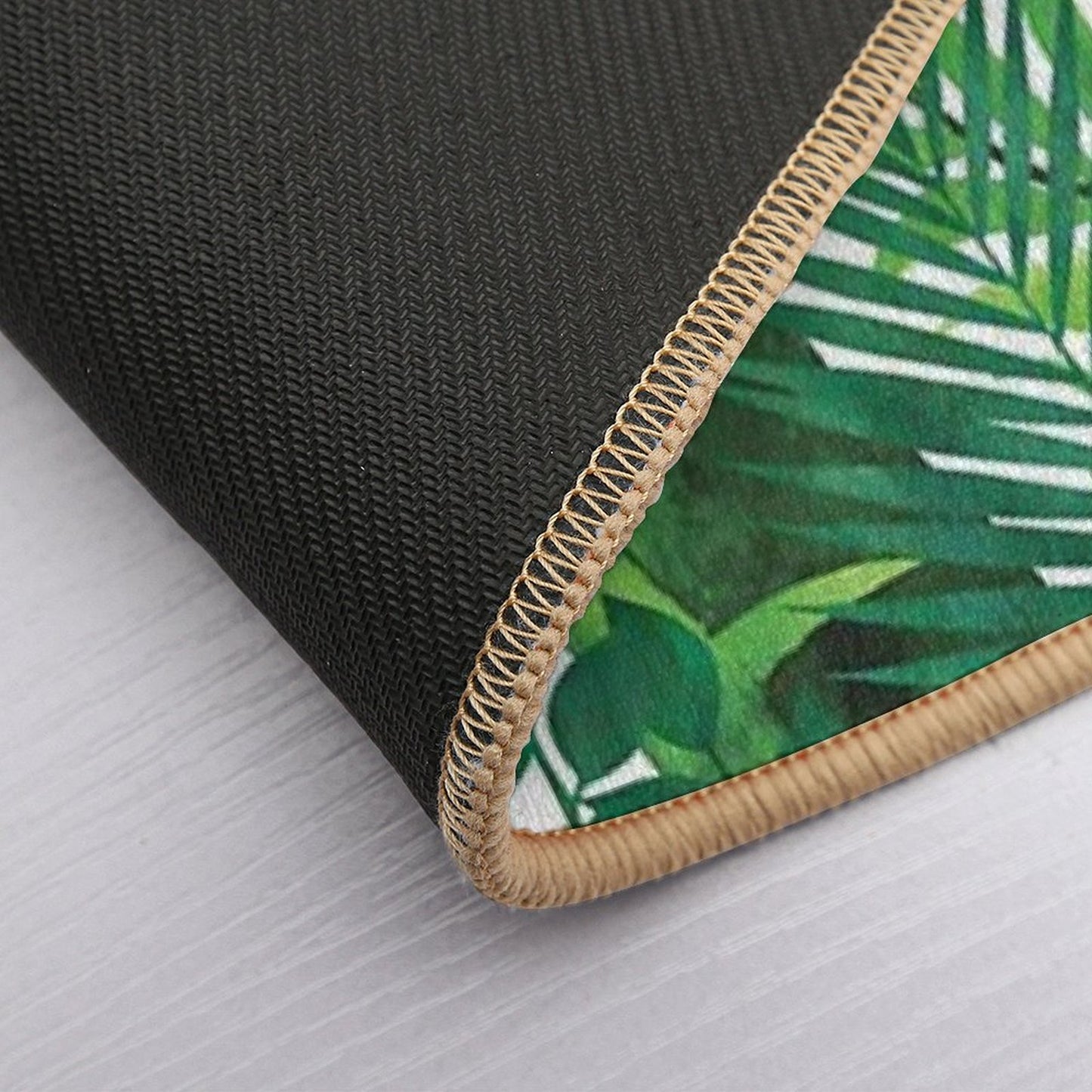 Get Naked, Tropical Jungle, Fun Bathroom Art Bath Mat