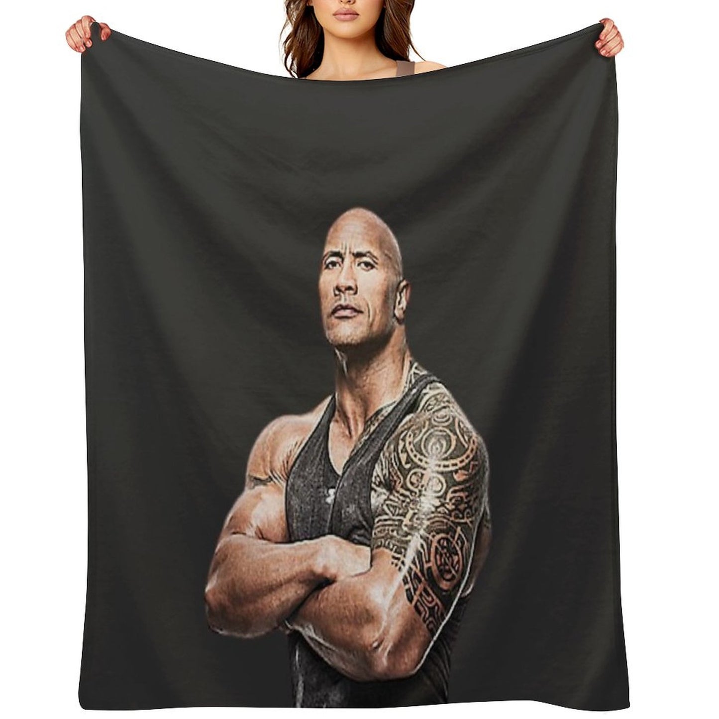 CAN YOU SMELL WHAT THE ROCK IS COOKING Throw Blanket