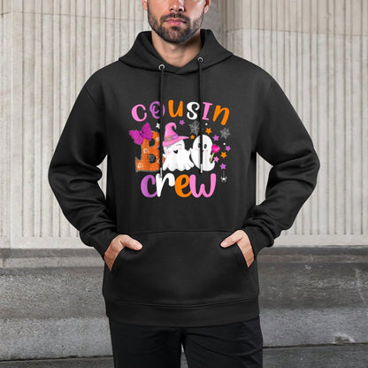 Cousin Boo Crew Halloween Matching Shirts Halloween Cousin Cotton-Polyester Blend Hoodie